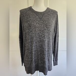 Aerie Cozy Gray Knit Sweater